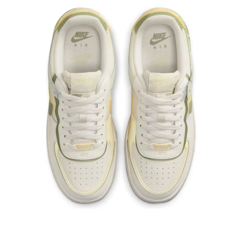 Nike Air Force 1 AF1 Shadow Women Size 10 Trainers Sail Oil Green New in Box‎